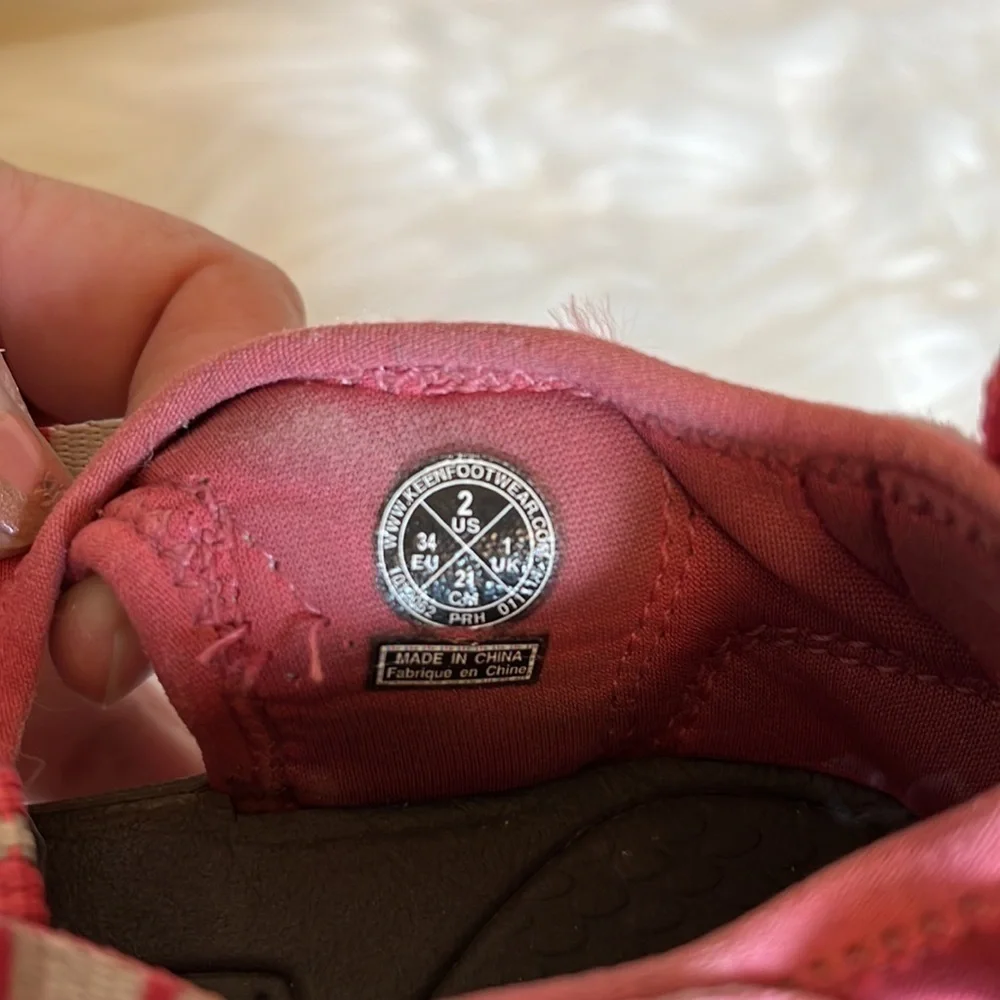 Keen Pink Youth Outdoor Water Shoes Sandals